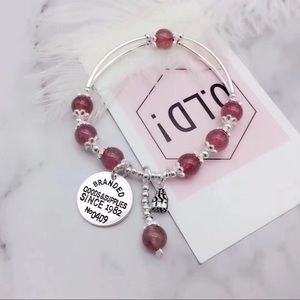 Strawberry Quartz handmade bracelets